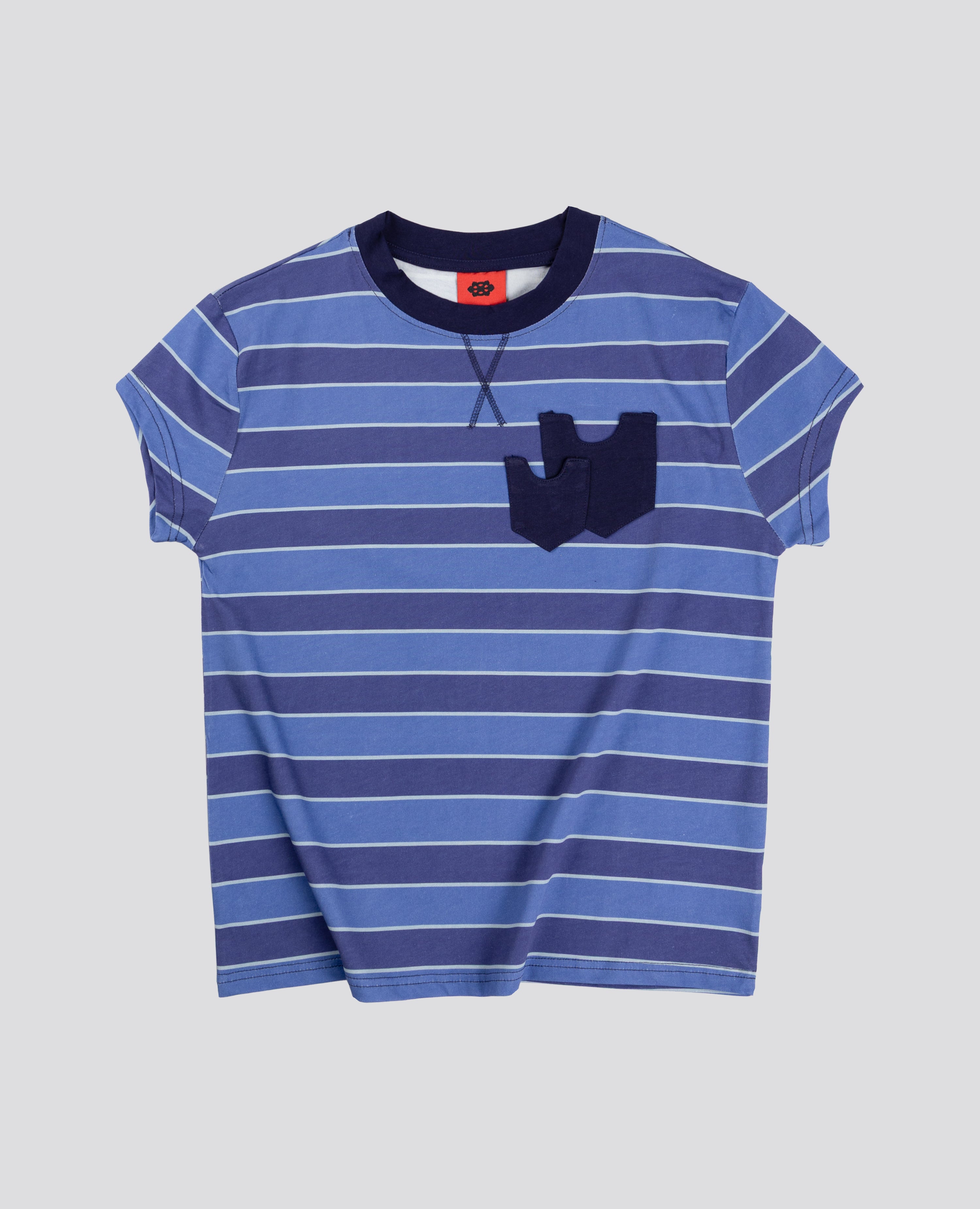 BLUE PRISONER T-SHIRT