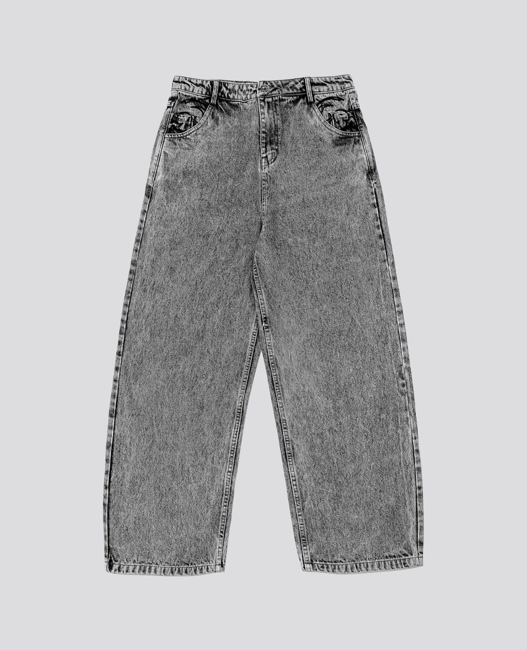 GREY ORNAMENT PANT